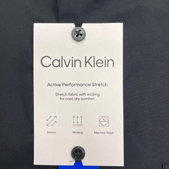 Calvin Klein Black Men's Dress Shirt - Picture 4 of 6